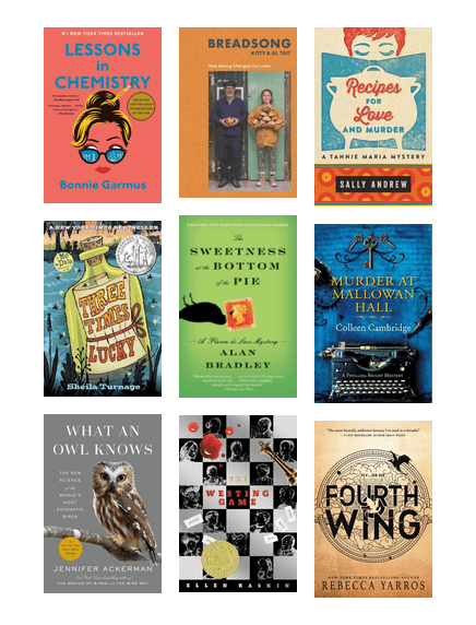 Books selected by the Southwest Regional Library staff as top picks of the year